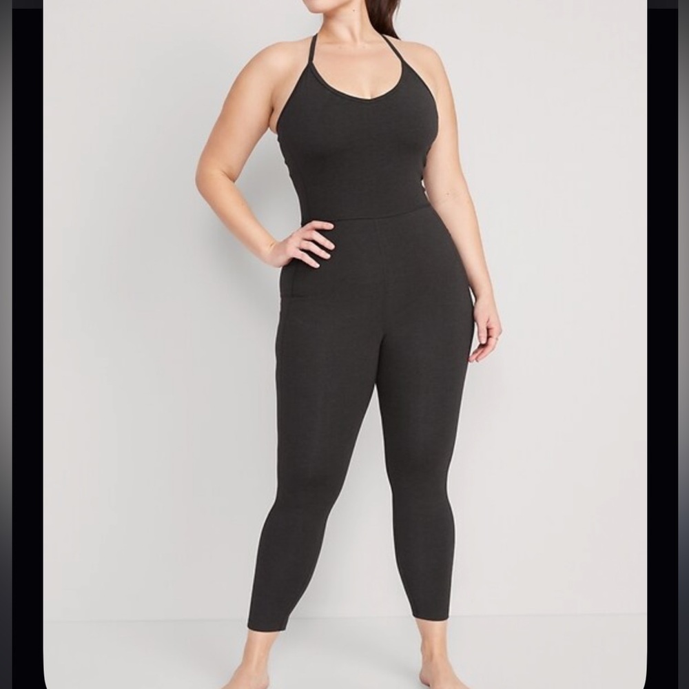 Old Navy | Cross-Back V-Neck Jumpsuit (Tall)